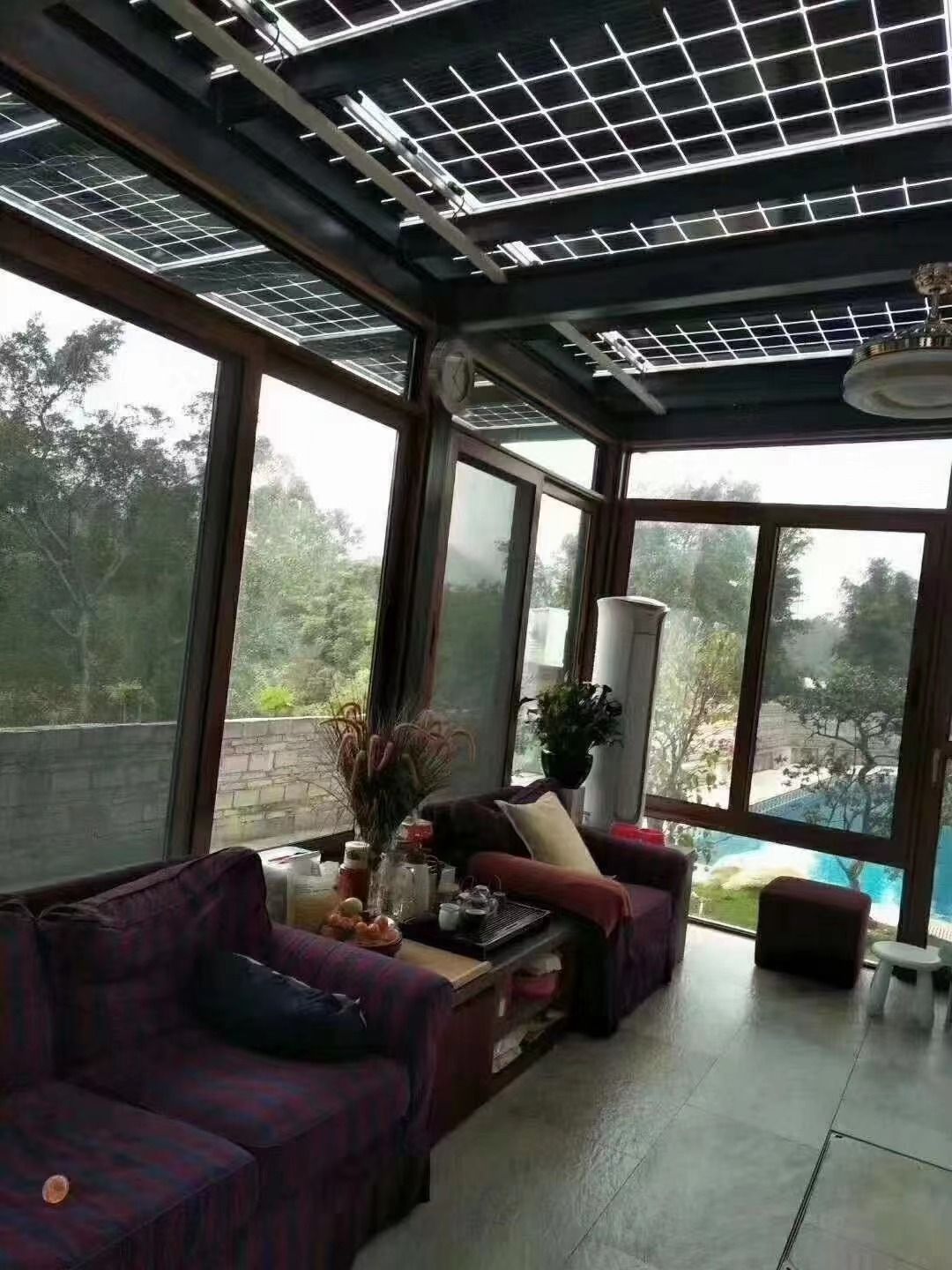 宜宾20kw+15kwh智能AI别墅太阳能发电系统